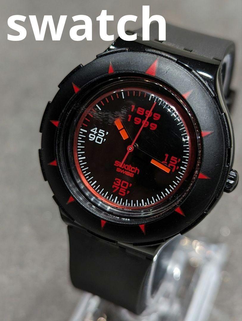 ACミラン100周年記念　swatch Battery replaced Swatch Wristwatch AC Milan 100th