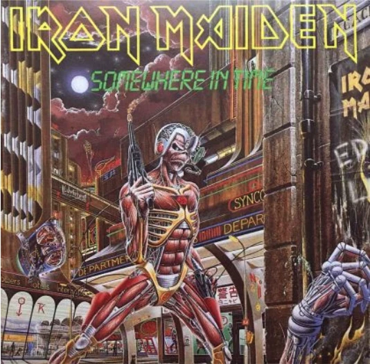 Iron Maiden - Somewhere In Time (CDP 746341 2 AR @ 2) | CD