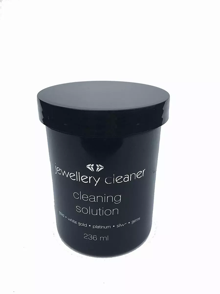Jewelry cleaner for store white gold and diamonds