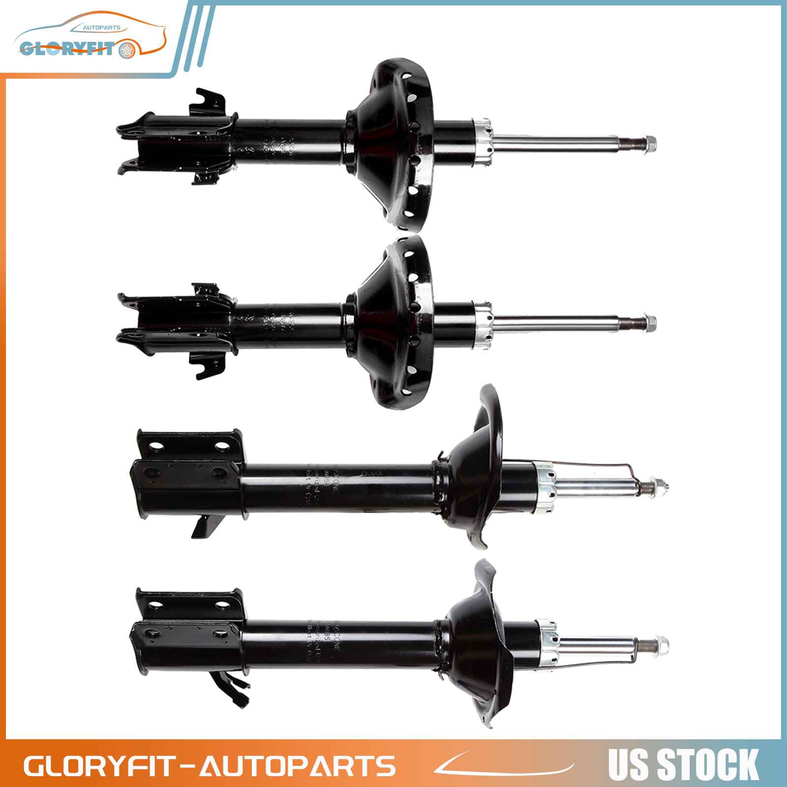 Front Rear For 2006-2008 Subaru Forester Shocks Absorber Struts Full Set New 4x