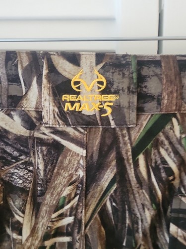 REALTREE MAX-5 CAMO HUNTING PANTS 3XL Scent Control  Nice Condition  106699 - Picture 6 of 8