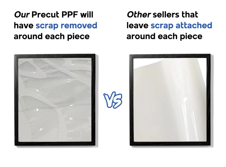 Front bumper PreCut PPF Paint Protection Film For Dodge Magnum SRT8 2006-2007 - Image 3 of 4