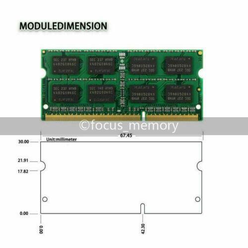 Samsung 8GB (2X 4GB) DDR3 SO-DIMM Laptop Speicher 2RX8 PC3-10600S 1333MHz 204pin - Bild 3 von 4