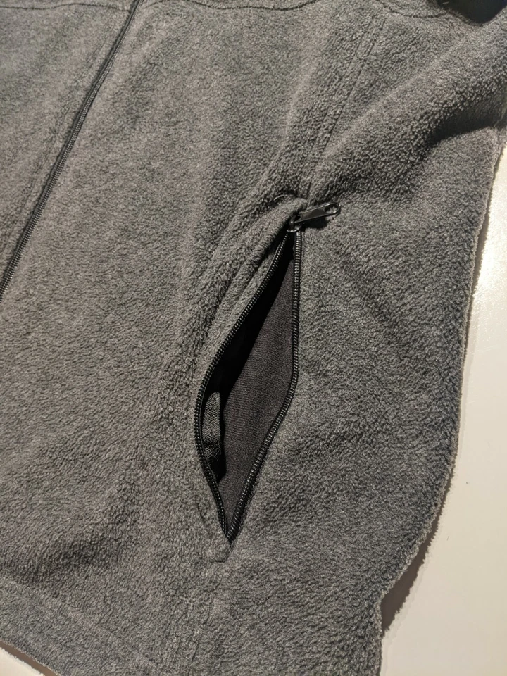 Columbia Men's Large Full Zip Fleece Shacket Jacket With Pockets - Image 4 of 4