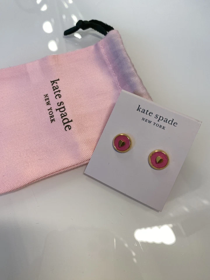 Brincos Kate Spade New York Studs Heartful Studs - Melancia Esmagada. - Imagem 2 de 4