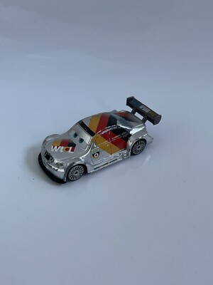 Disney Pixar Cars Diecast Metallic Silber Max Schnell Auto Spielzeug