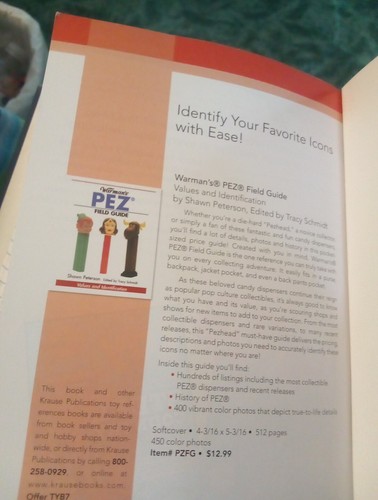 2007 PEZ Book PEZ Guide by Shawn Peterson Published Warmsns companion - Picture 6 of 17