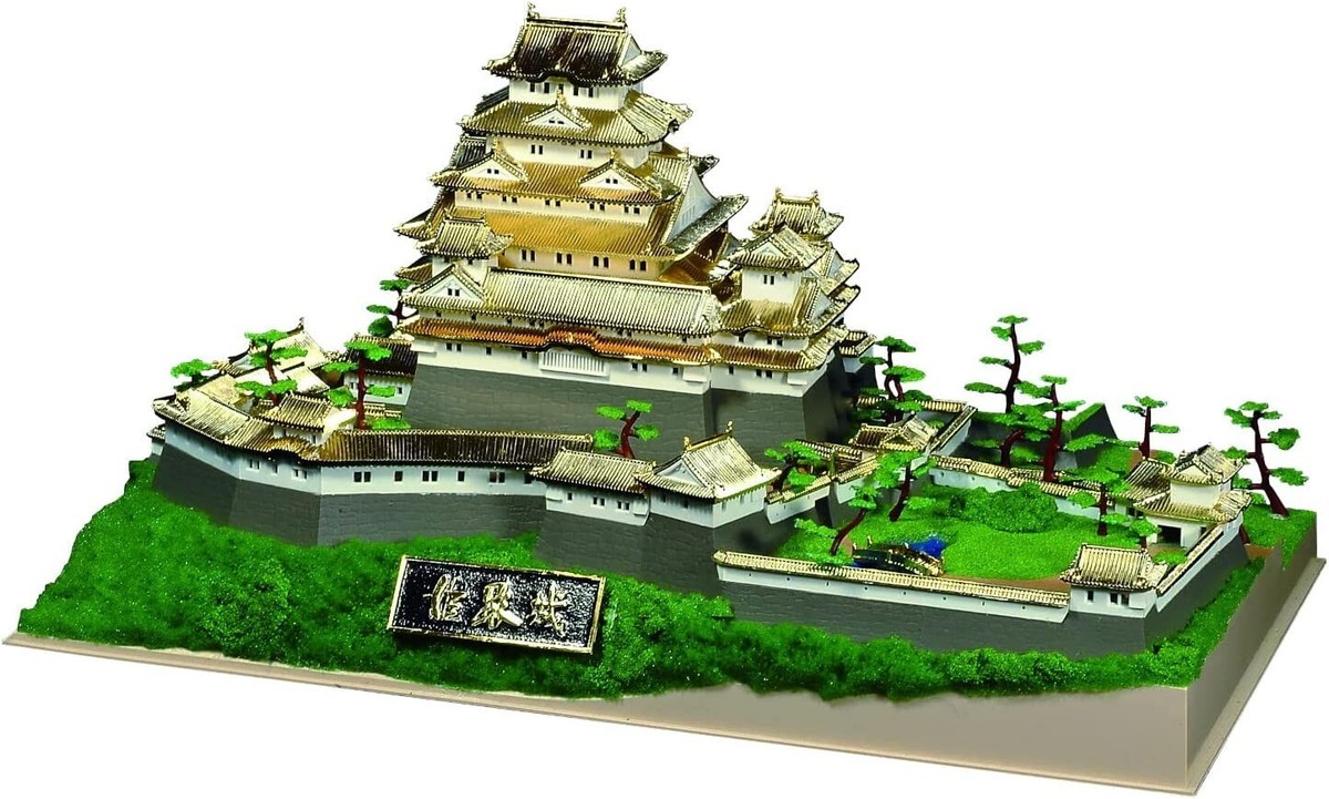 ラスト・キャッスル CASTLE Doyusha 1/380 Japanese Castle Deluxe Gold Himeji Castle