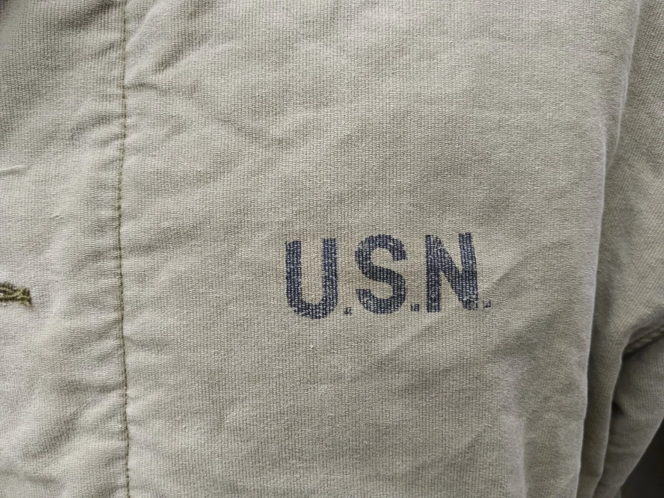USN Navy Deck Jacket N-1 - Image 3 of 4