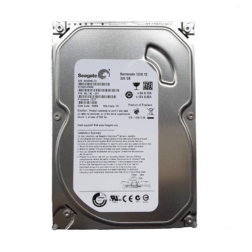 Seagate Barracuda 7200.10 ハードドライブ 320 GB Seagate Barracuda 7200.10 SATA 320GB Hard Drive ST3320820AS