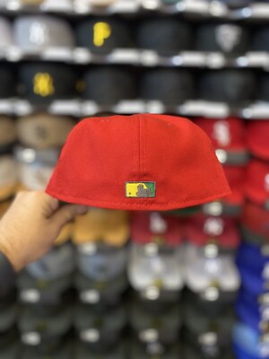 New Era Chicago Cubs x Chicago Blackhawks Red 59fifty Fitted Hat