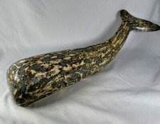 Blue Whale Beach Coastal Decor Resin