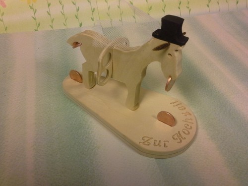 Super Goldesel ein tolles Geldgeschenk der Text Zur Hochzeit ist eingraviert - 第 2/12 張圖片
