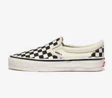 Vans Slip-On Reissue 98 Checkerboard marshmallow black Shoes VN000CTCKIG