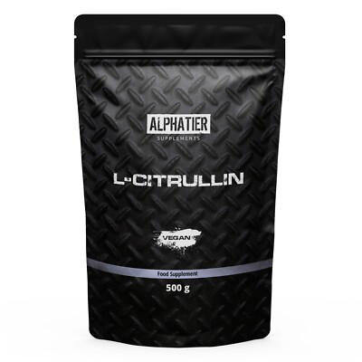 L Citrullin Malat Pulver hochdosiert - Alphatier Supplements Citrulline Malate