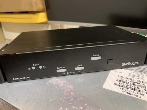 USB DVI KVM Console Extender w/ Serial & Audio Over MM Fiber - 2km - TAA