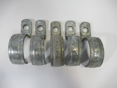 Iberville 1316 One Hole Strap for E.M.T 2" Snap-On Type Lot of 5 ! NEW ! - Picture 2 of 4