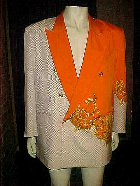 NWT MENS 100% SILK LINED JACKET CREME DE SILK WEDDING,FORMAL, ENTERTAINMENT XLG