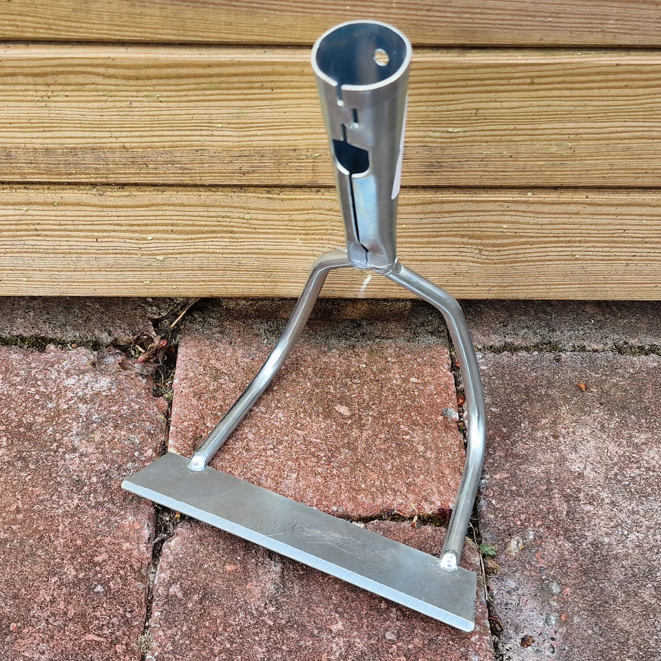 Garten Gerät Bügelhacke Ziehhacke Hacke Boden Erde Blumen Beet Stahl verzinkt - Bild 3 von 4
