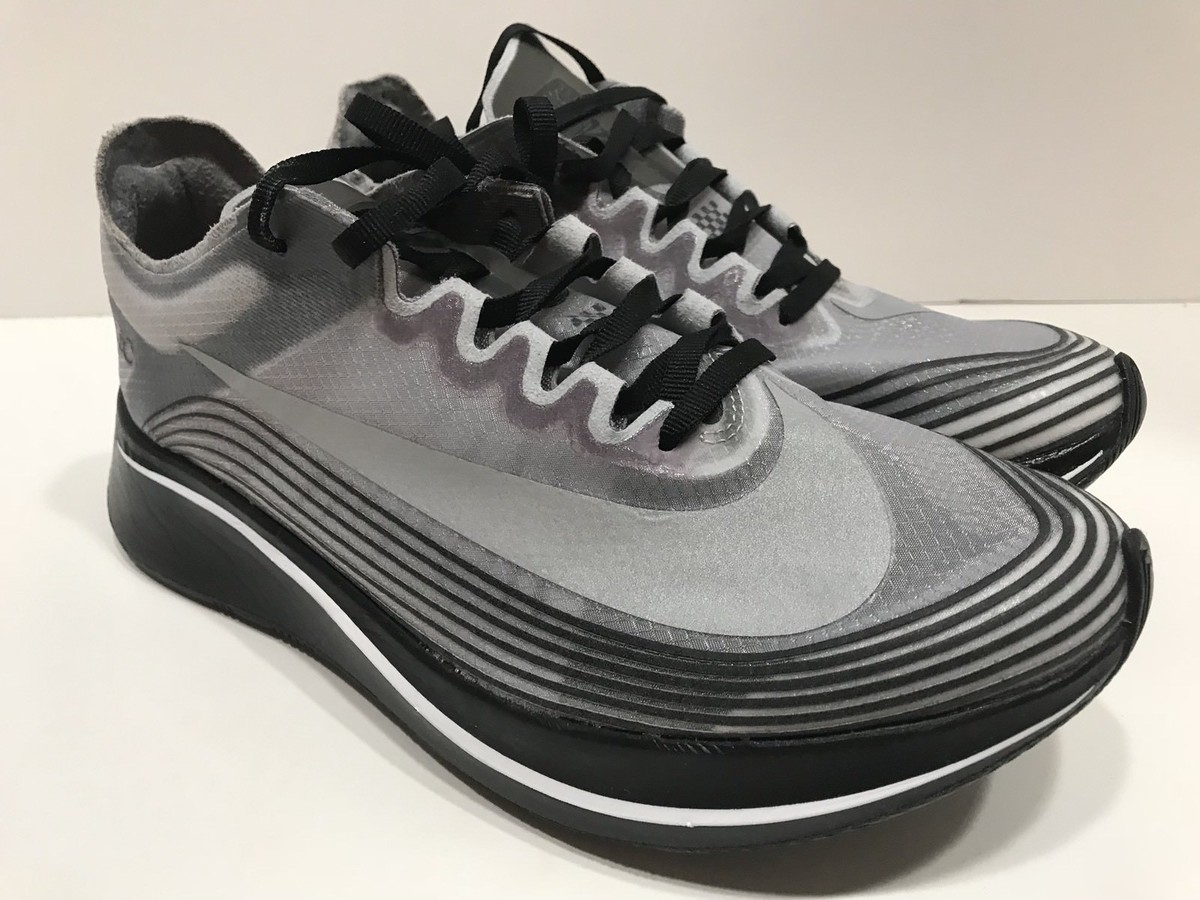 NIKE NIKELAB ZOOM FLY SP NYC MARATHON BLACK WHITE RACING AH5088