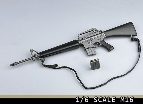 1:6 WWII M16 Gun Rifle Weapon Model For 12" Male Action Figure Body Toys - Picture 1 of 6