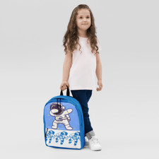 Astronauts Blue Backpack School Bag