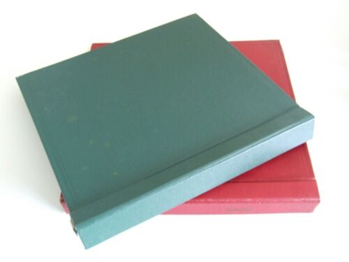 STANLEY GIBBONS 'THE EXETER' 2-PEG FITTING STAMP ALBUM, VARIOUS COLOURS, VGC - Picture 1 of 13
