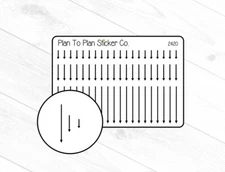 2420~~Skinny Arrows Planner Stickers.