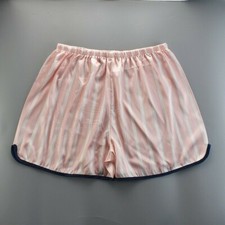 Femme Satin Short Fausse Soie Boxer Sous-vêtement Rayure À Pois Grande Taille