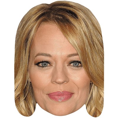 Jeri Ryan (Smile) Big Head. Larger than life mask.