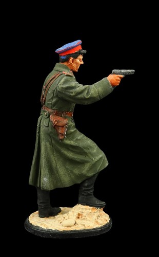 Soldado de hojalata coleccionable teniente del Ejército Rojo, 1943-45, URSS WW2 - Imagen 3 de 5