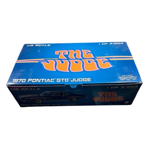 The Judge 1970 Pontiac GTO Judge GMP 1:18 Diecast 1 Of 3504 - Picture 2 of 2