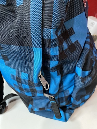 Jansport T501 Superbreak Unisex Backpack Blue/Black - Picture 2 of 8