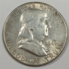 1949-S Franklin Half Dollar - About Uncirculated (AU) KM#199 90% Silver - 5970