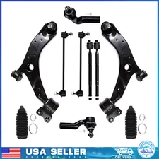 10 Front Lower Control Arm Ball Joint Sway Bar Tie Rod End For 2006-2014 Mazda 5