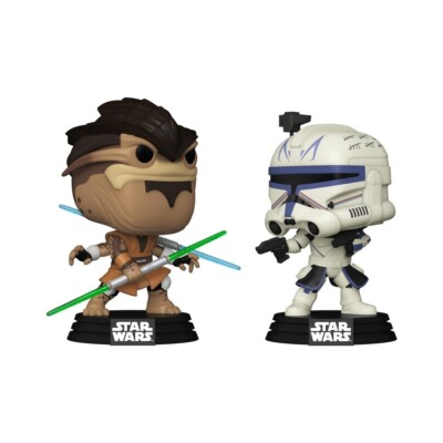 PONG KRELL VS CAPTAIN REX EXC FUNKO POP STAR WARS CLONE WARS 2