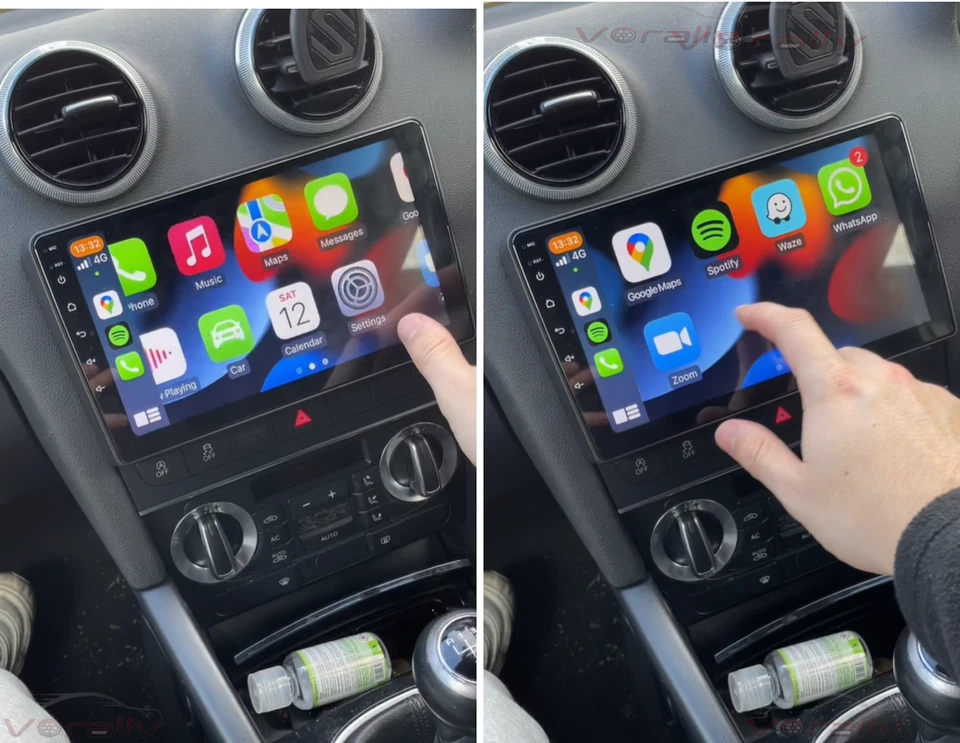 For 2006-2012 AUDI A3 Head Unit With Wireless Apple CarPlay and Android Auto - image 4 of 4