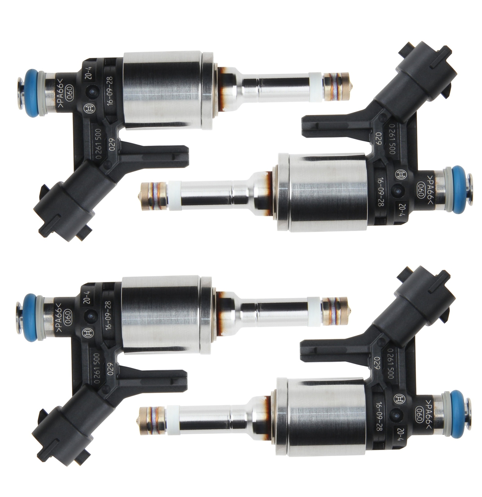 Mini One Injectors Set of 4 Bosch High Pressure Direct Fuel Injectors For Mini Cooper 1.6L ...