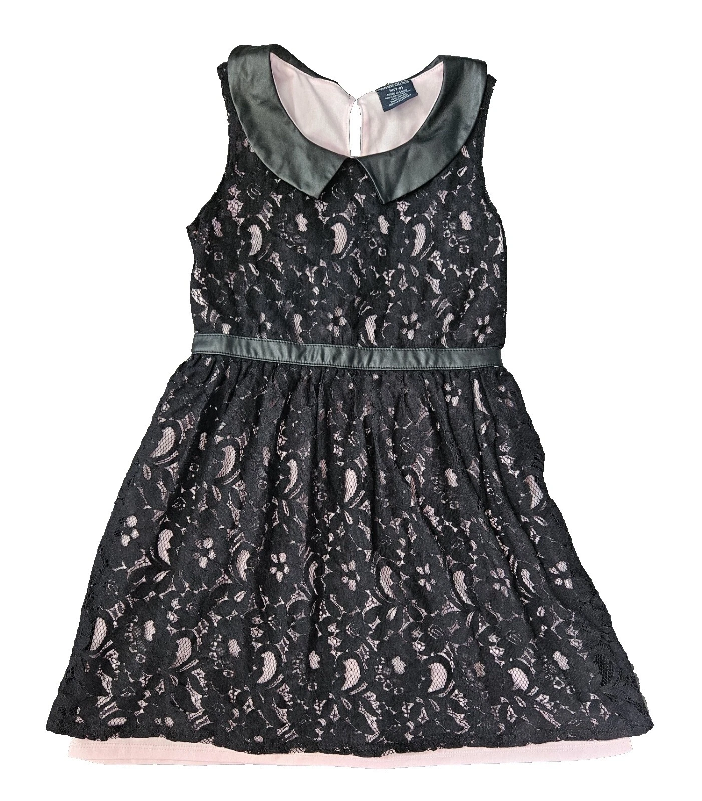 Vestidos Para niñas Faded Glory Negro