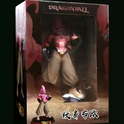 Figura Dragon Ball Kid Bu 25 CM Majin Boo Casual Moderna Colección Manga - Imagen 7 de 9
