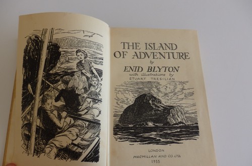 Vintage Enid Blyton The Island of Adventure Book Novel Hardcover 1955 - Picture 3 of 11