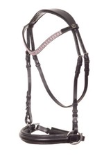 Gebisslose Zäumung Sidepull Bitless Bridle Rosa Maria Magdalena Glitzer