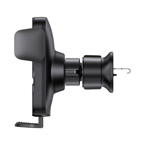 Baseus 15W Wisdom Auto Alignment Car Mount Wireless Charger - Black - Picture 4 of 9