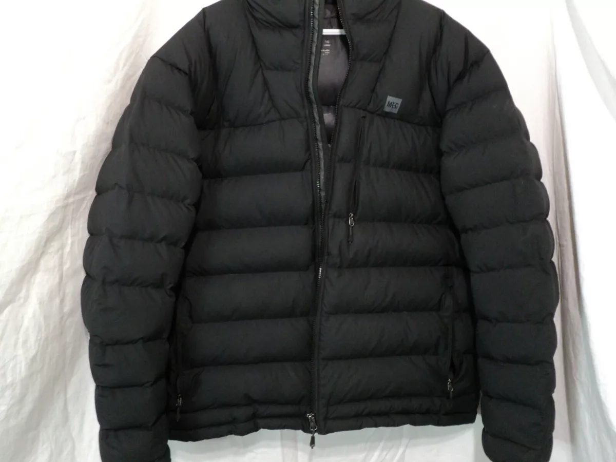 MEC Down Jacket, Mens XL, thick, 85% down, Pertex, Hoody