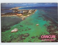 Postcard Aerial View Punta Nizuc Cancún Mexico