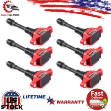 6 For 2007-2008 Infiniti G35 3.5L V6 Ignition Coil UF550 673-4029 22448-JA10C