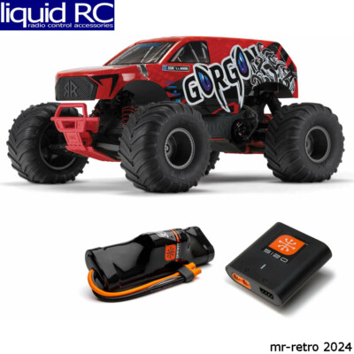 Arrma 3230ST2 GORGON 2WD MT 1:10 RTR Smart 3300 7C S120 USB Red