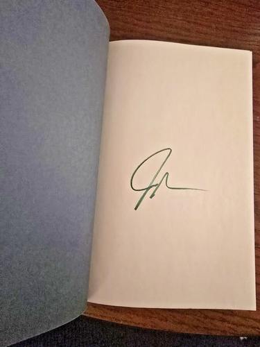 SIGNIERTES Buch Der Fehler in unseren Sternen von John Green 2012 Erstausgabe Roman - Bild 2 von 8