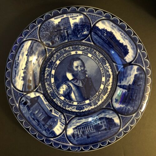 R&M Teller Staffordshire Flow blau Captain John Smith - Bild 2 von 11
