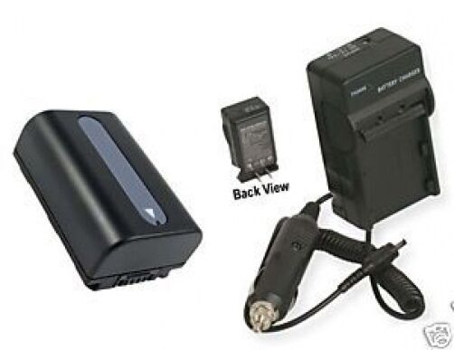 Sales Battery + Charger for Sony Topics on TV NEXVG10E NEX-VG10E